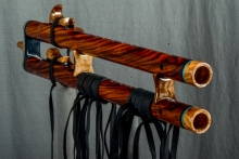 Chechen Native American Flute, Minor, Mid G-4, #K11Da (7)